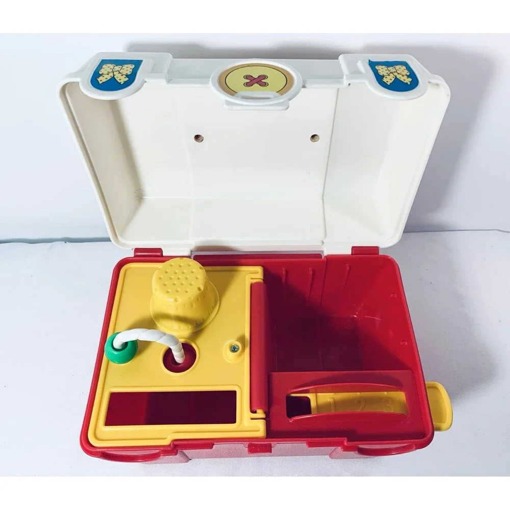Fisher Price 1991 First Sewing Box